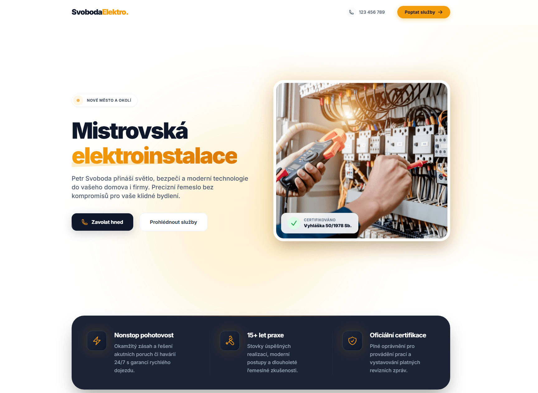 Ukázka moderního a rychlého webového rozhraní od NexWeb